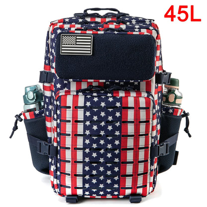 25L/45L Taktik Sırt Çantası Dayanıklı Çok Bölmeli Fermuarlı - MAKKA