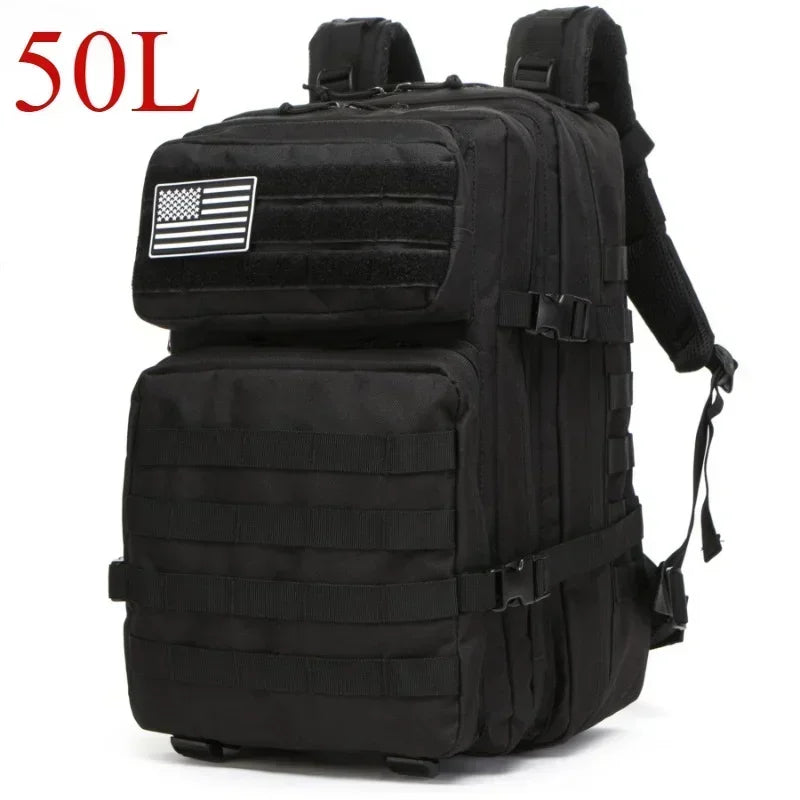 25L ve 50L Kamuflaj Taktik MOLLE Sırt Çantası Çok Bölmeli - MAKKA
