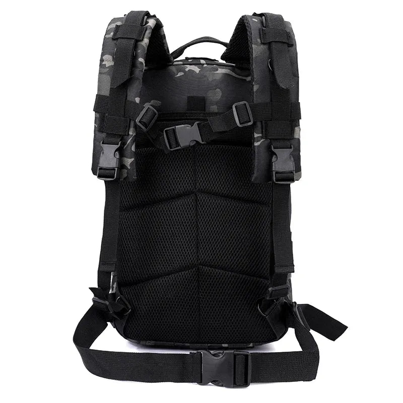 Çok Bölmeli Taktik Dış Mekan Sırt Çantası 30L Laptop Bölmeli - MAKKA
