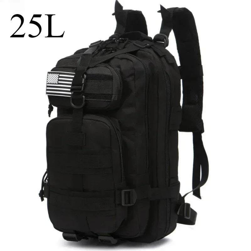 25L ve 50L Kamuflaj Taktik MOLLE Sırt Çantası Çok Bölmeli - MAKKA