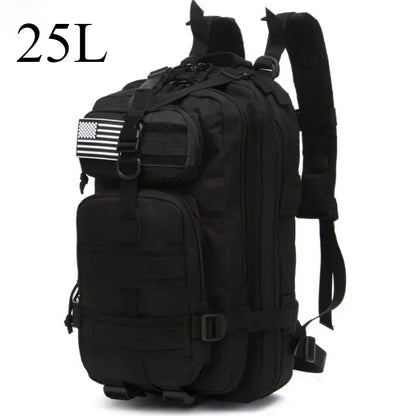 25L ve 50L Kamuflaj Taktik MOLLE Sırt Çantası Çok Bölmeli - MAKKA