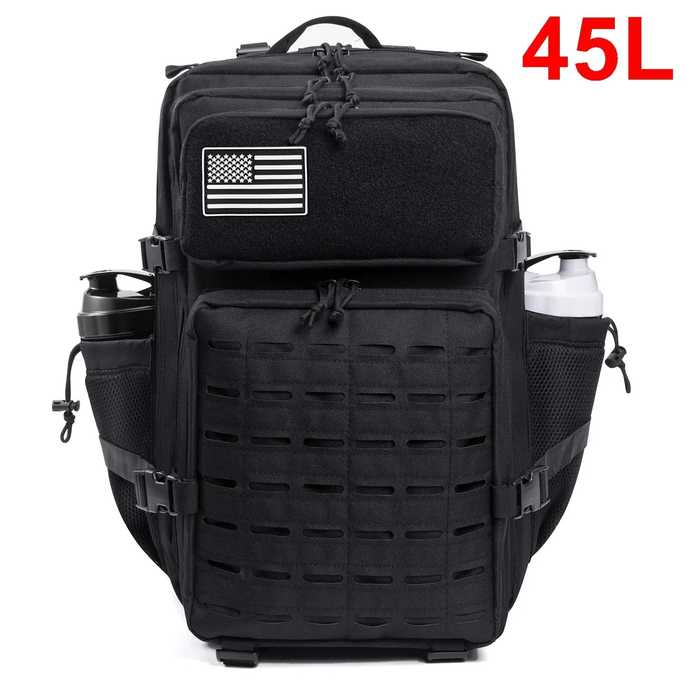 25L/45L Taktik Sırt Çantası Dayanıklı Çok Bölmeli Fermuarlı - MAKKA