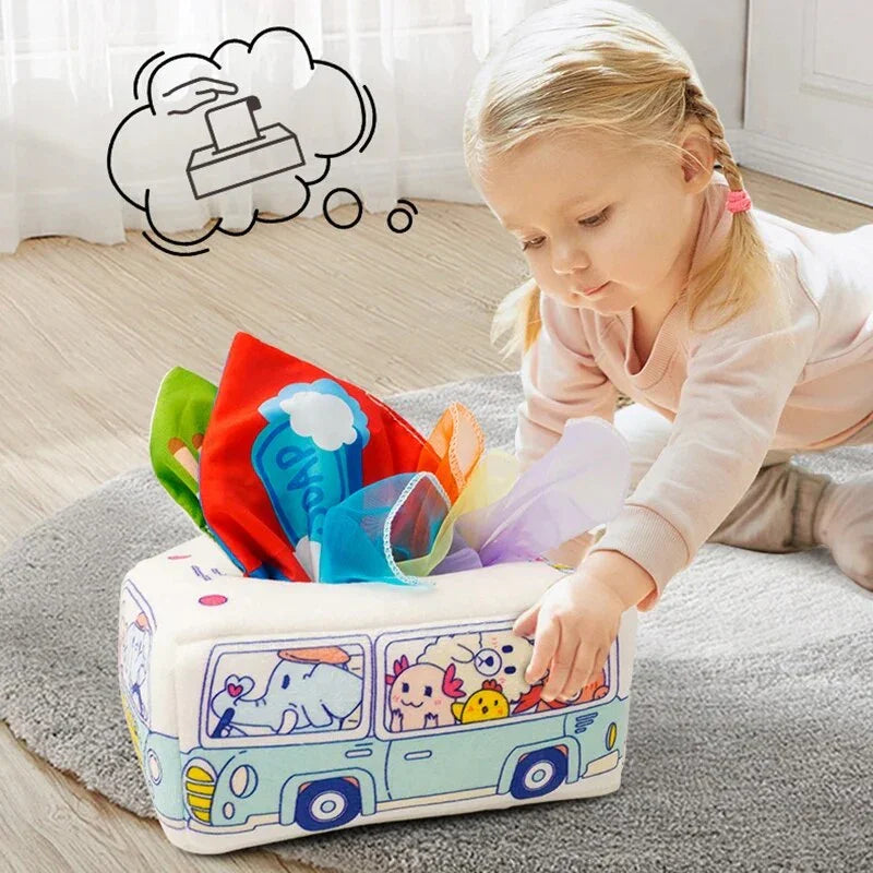 Montessori Sihirli Doku Kutusu: Duyu Gelişimi İçin Aktiviteli Set - MAKKA