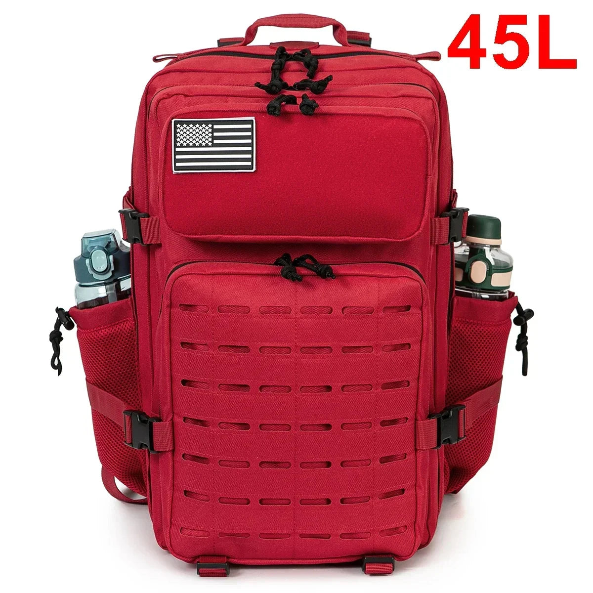 25L/45L Taktik Sırt Çantası Dayanıklı Çok Bölmeli Fermuarlı - MAKKA