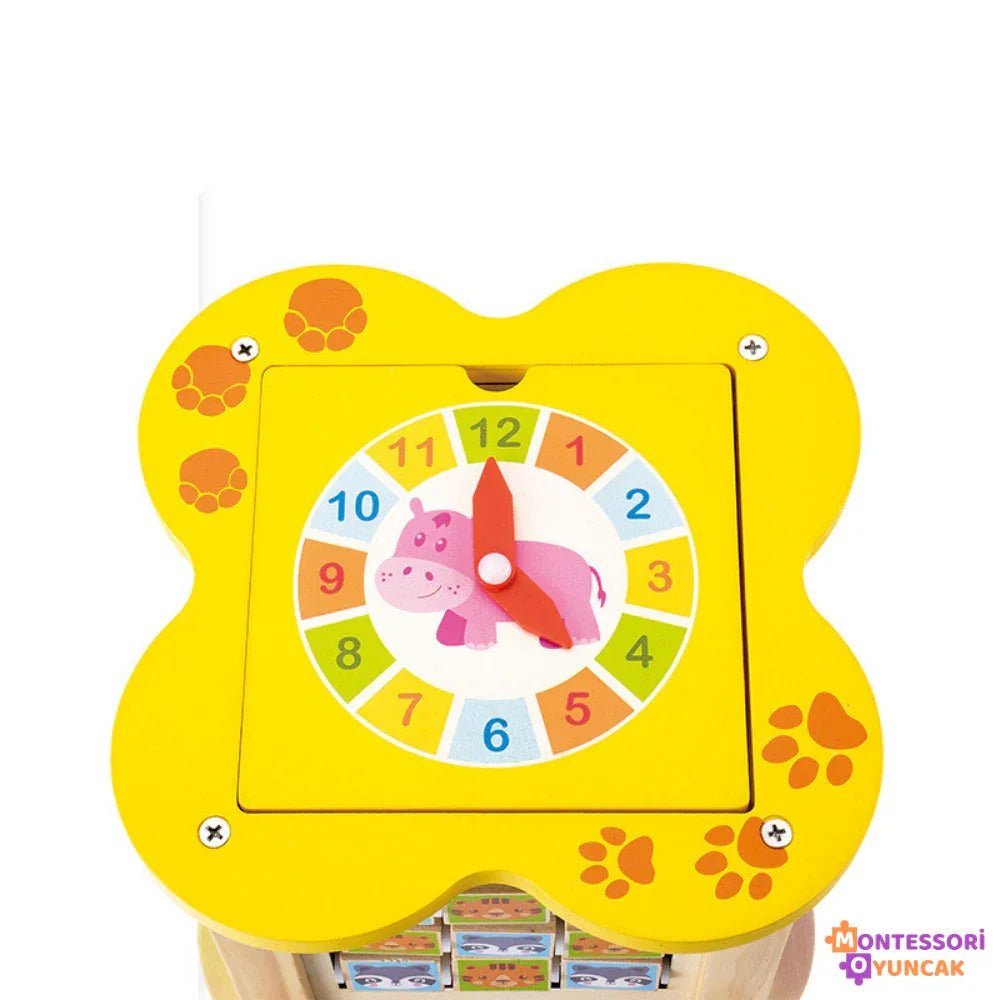 Ahşap Duyusal Montessori Oyuncak - İnce Motor, Renk ve Doku Eğitimi - MAKKA