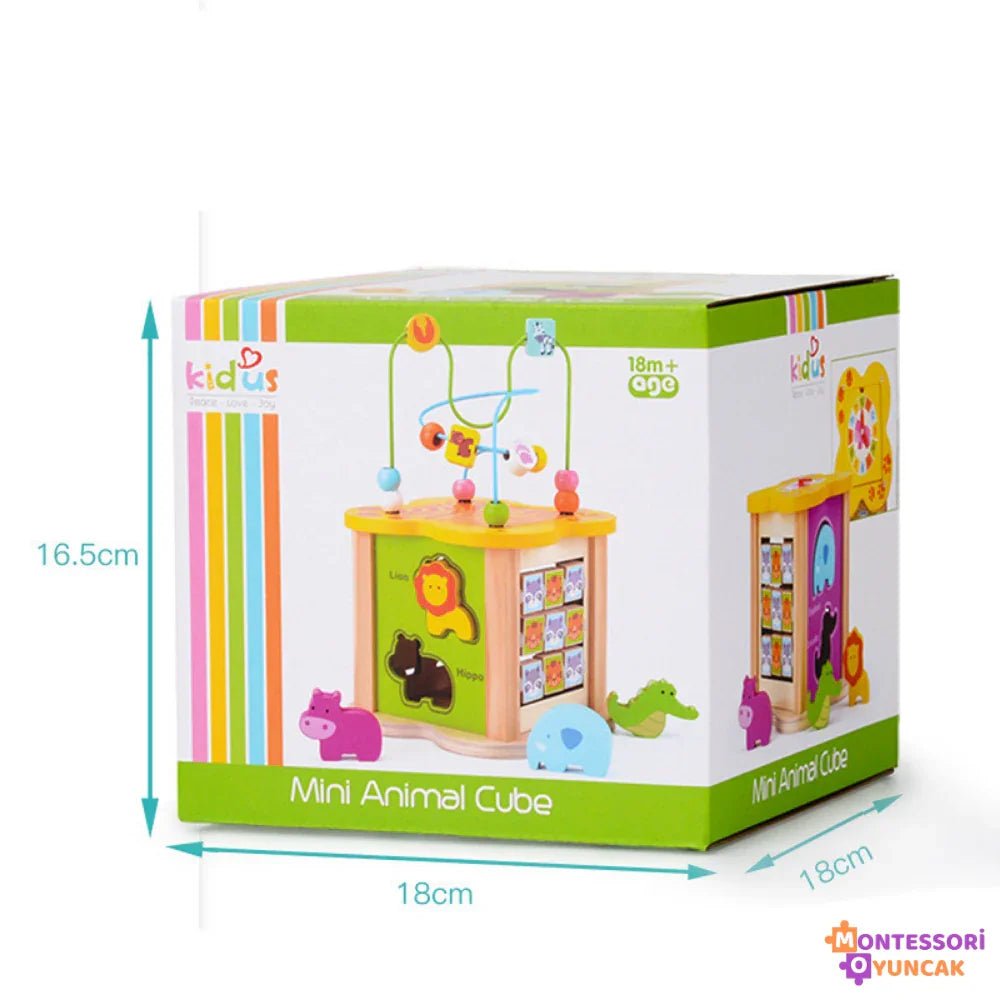 Ahşap Duyusal Montessori Oyuncak - İnce Motor, Renk ve Doku Eğitimi - MAKKA