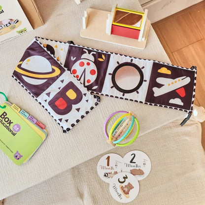 Ahşap Montessori Aktivite Hediye Kutusu - Eğitim Oyuncak Seti - MAKKA