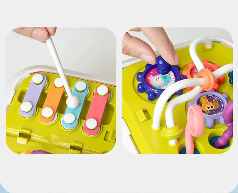 Ahşap Montessori Fonksiyonel Eğitici Aktivite Oyuncağı – İnce Motor Duyu - MAKKA