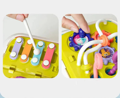 Ahşap Montessori Fonksiyonel Eğitici Aktivite Oyuncağı – İnce Motor Duyu - MAKKA