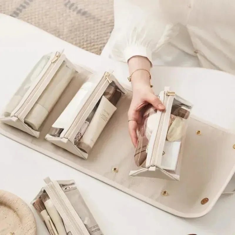 Ayrılabilir Deri Kozmetik Çantası - MAKKA