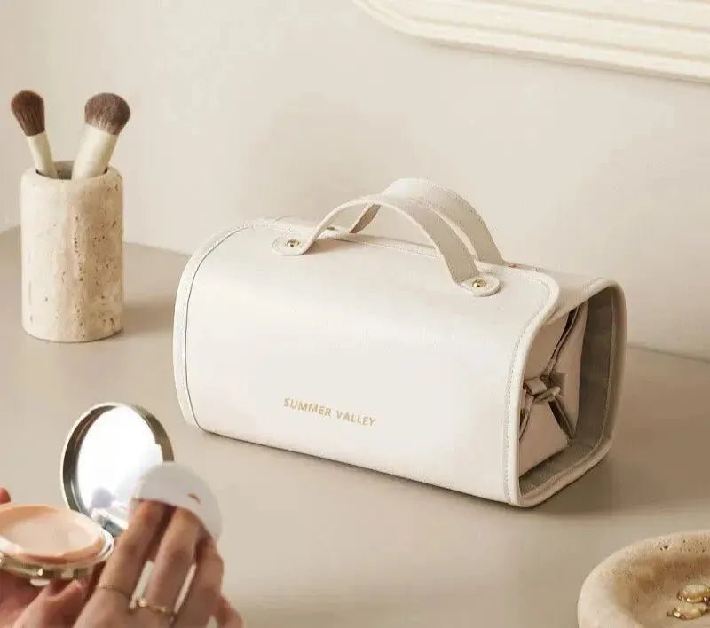 Ayrılabilir Deri Kozmetik Çantası - MAKKA