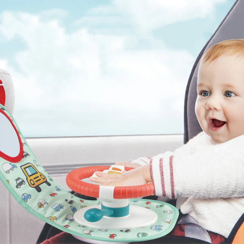 Montessori Ahşap Araba Koltuğu Oyuncağı - Eğitici Duyusal Motor Becerileri - MAKKA