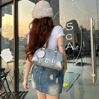 Boston Kadın Çanta Niche Casual Cultivator Tasarım 27x15x7 cm - MAKKA