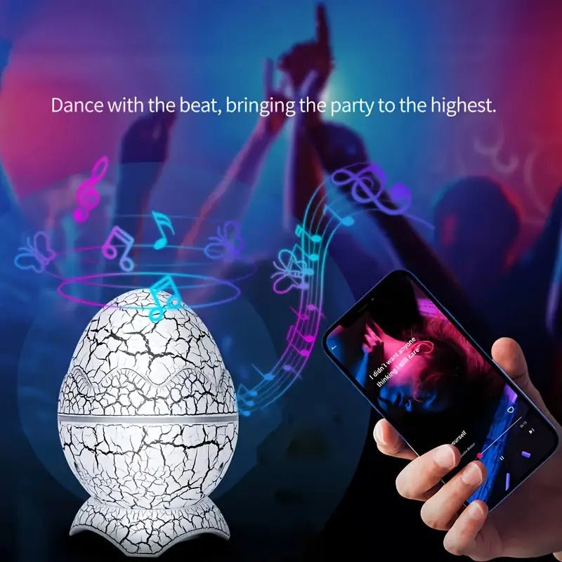 Büyük Dinozor Yumurtası Gökyüzü Projeksiyon LED Gece Lambası - MAKKA