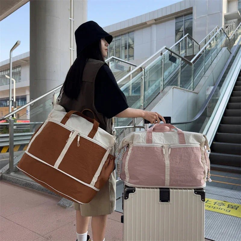 Büyük Kapasiteli Açılabilir Katlanabilir Seyahat Spor Yüzme Çantası - MAKKA