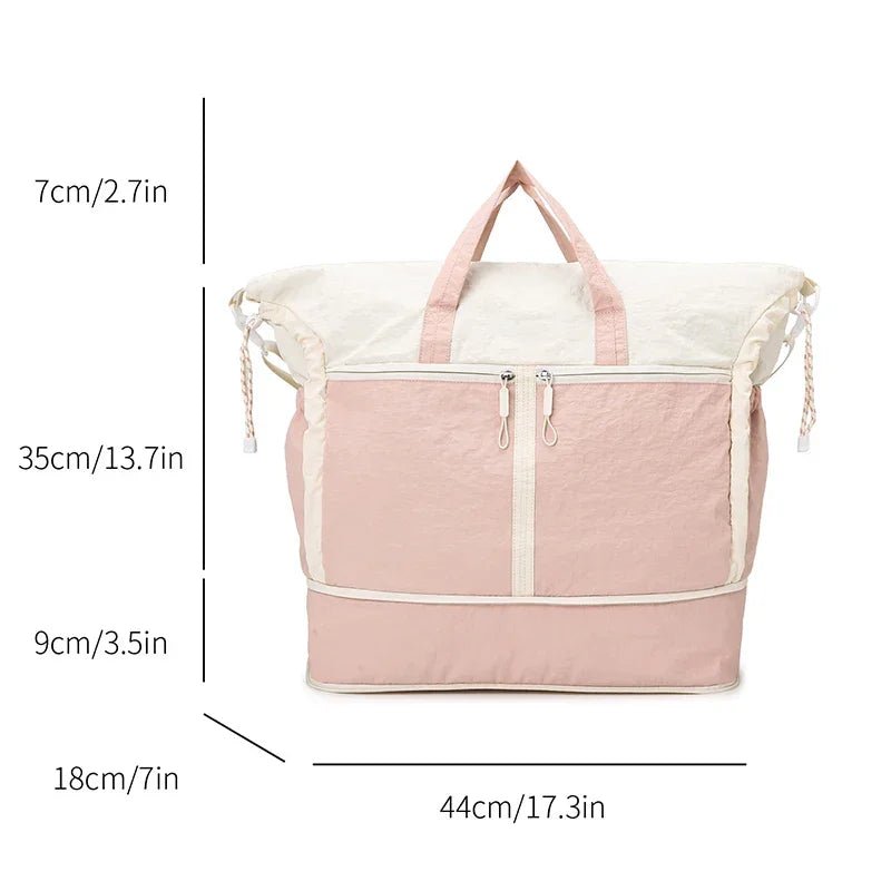 Büyük Kapasiteli Açılabilir Katlanabilir Seyahat Spor Yüzme Çantası - MAKKA