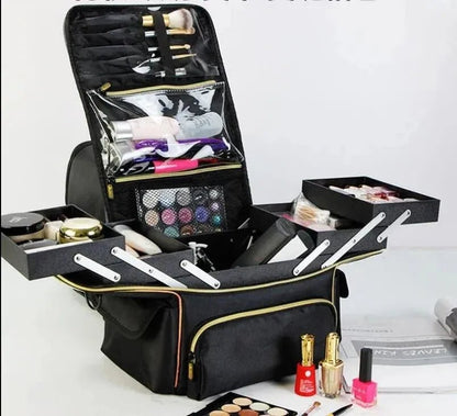 Büyük Kapasiteli Makyaj Çantası - MAKKA