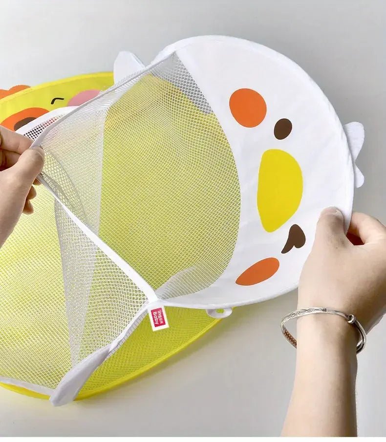 Çocuk Banyo Oyuncak Organizeri Vakumlu Sızdırmaz Askılı Depolama Sepeti - MAKKA