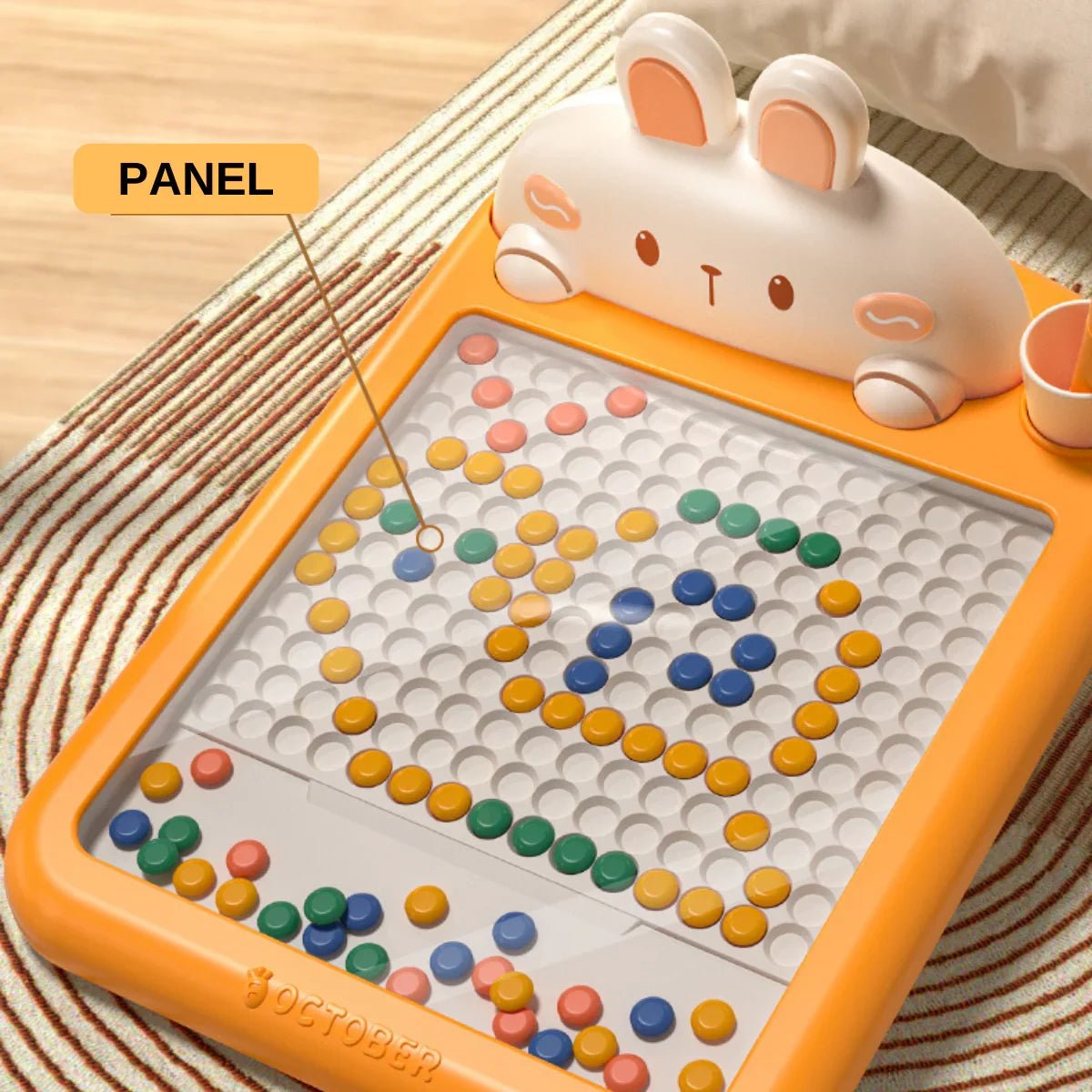 Çocuklar İçin Manyetik Çizim Tahtası Tekrar Kullanılabilir Tozsuz Taşınabilir - MAKKA