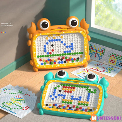 Çocuklar İçin Manyetik Çizim Tahtası Tekrar Kullanılabilir Tozsuz Taşınabilir - MAKKA