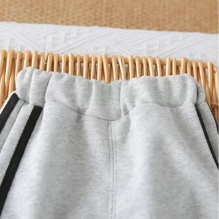 Unisex 1-5 Yaş Tavşan Baskılı Uzun Kollu 2 Parça Takım - MAKKA