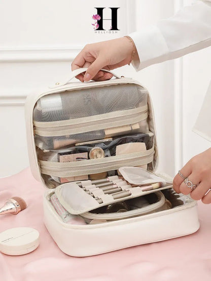 Çok Bölmeli Makyaj Çantası - MAKKA