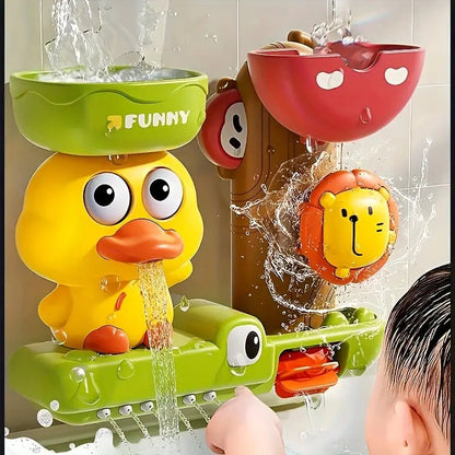 Çok Fonksiyonlu Küvet Ördek Banyo Oyuncağı, Kürekli Eğlence - MAKKA