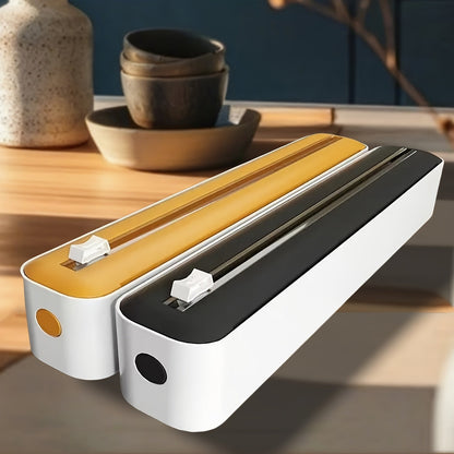 Çok İşlevli Mutfak Folyo Kutusu İki Yönlü Kesici Dayanıklı Organizatör - MAKKA