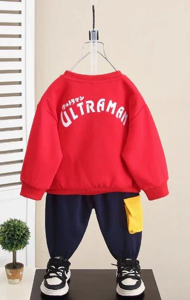 Çok Renkli Sevimli Desenli Erkek Çocuk Takım 2 - 8 Yaş - MAKKA