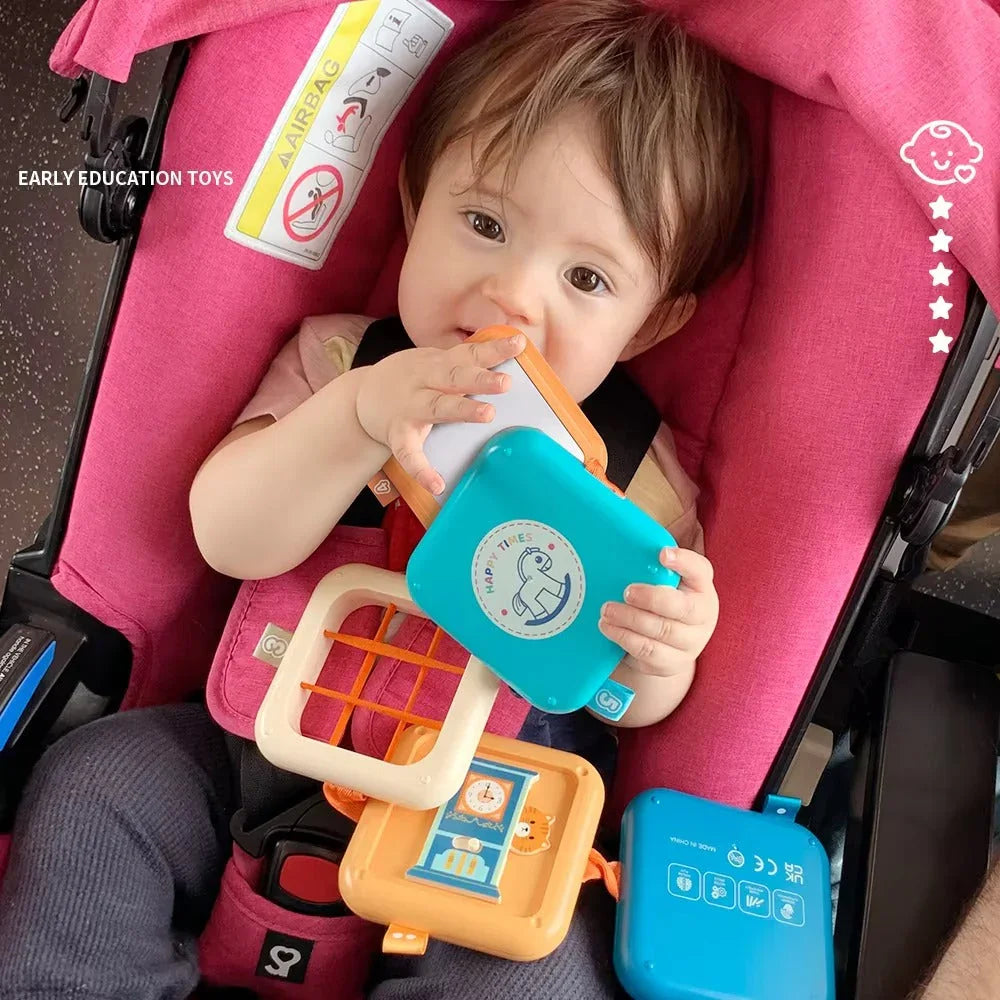 Montessori Aktivite Küpü Eğitici Duyu Motor Becerileri Oyuncağı - MAKKA