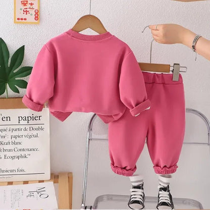 Dantel Fiyonklu İki Parçalı Kız Çocuk Takımı - Rahat Şık Set - MAKKA