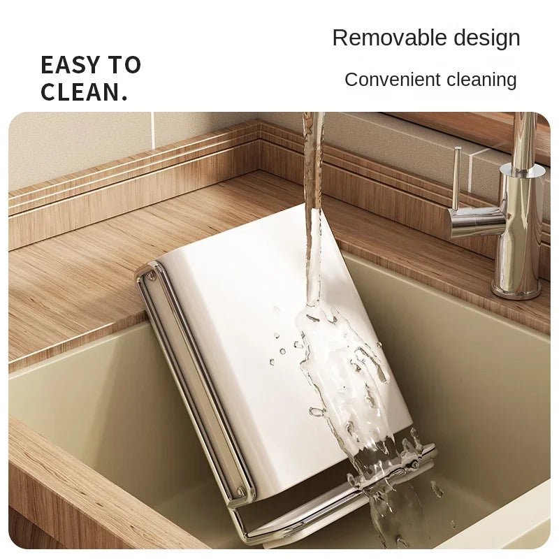 Deliksiz Montaj Gerektirmeyen Mutfak Bıçak Çatal Kaşık Askısı Rafı - MAKKA