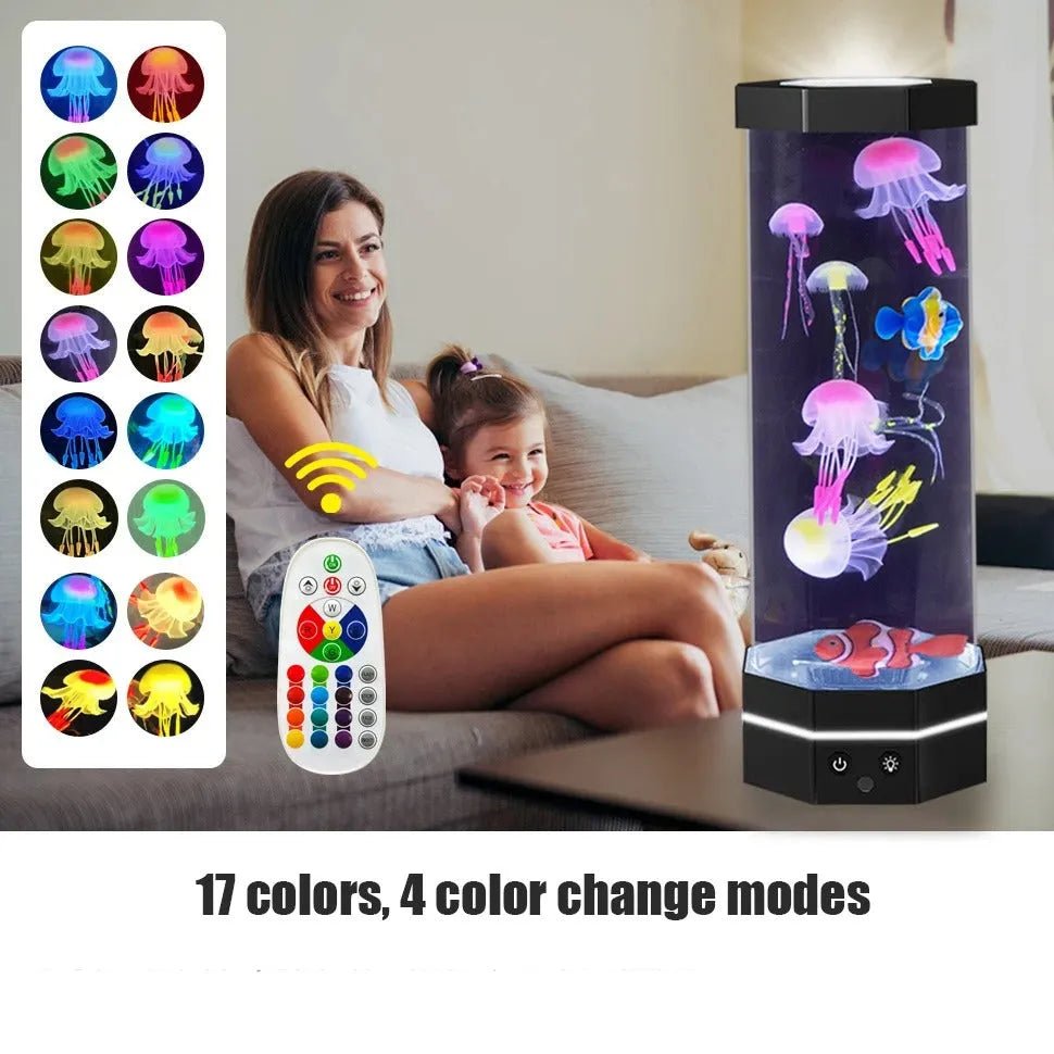 Denizanası Fanusu Gece Lambası - MAKKA