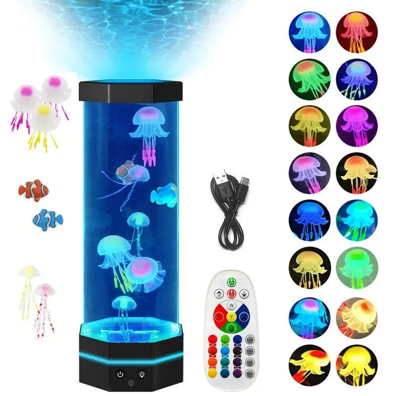 Denizanası Fanusu Gece Lambası - MAKKA