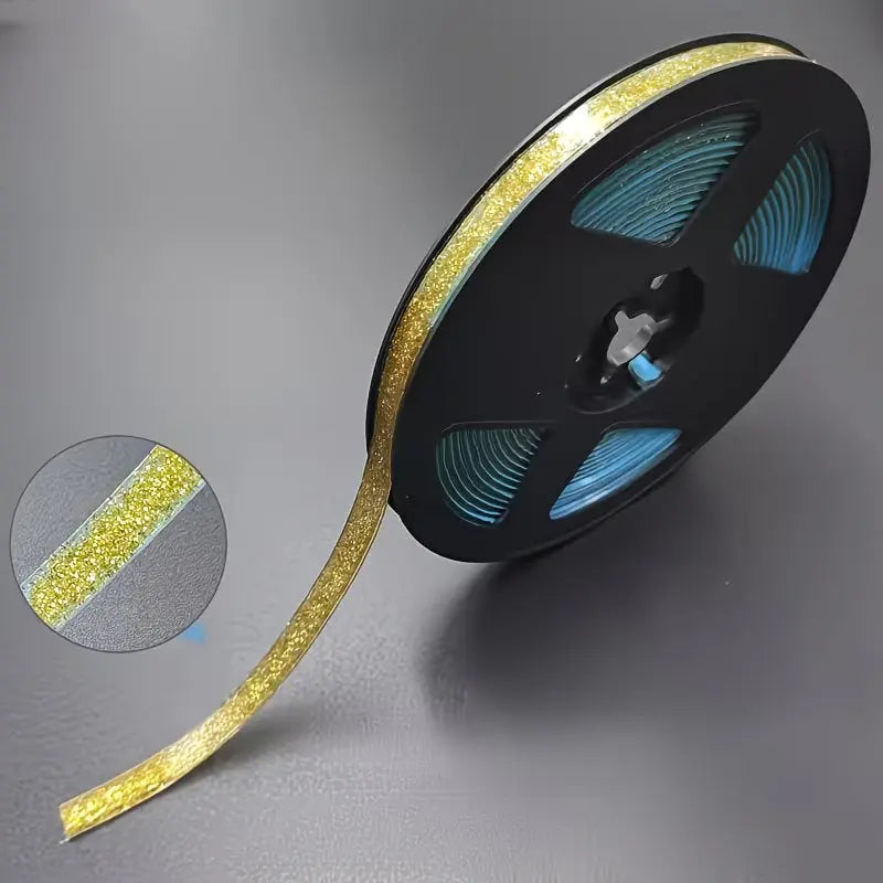 6 Metre Yapışkanlı Derz Bandı Mutfak Fayans Lavabo Gold  MAKKA