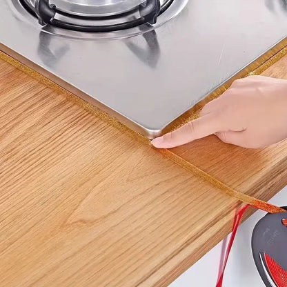 6 Metre Yapışkanlı Derz Bandı Mutfak Fayans Lavabo Gold  MAKKA