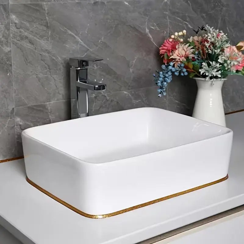 6 Metre Yapışkanlı Derz Bandı Mutfak Fayans Lavabo Gold  MAKKA