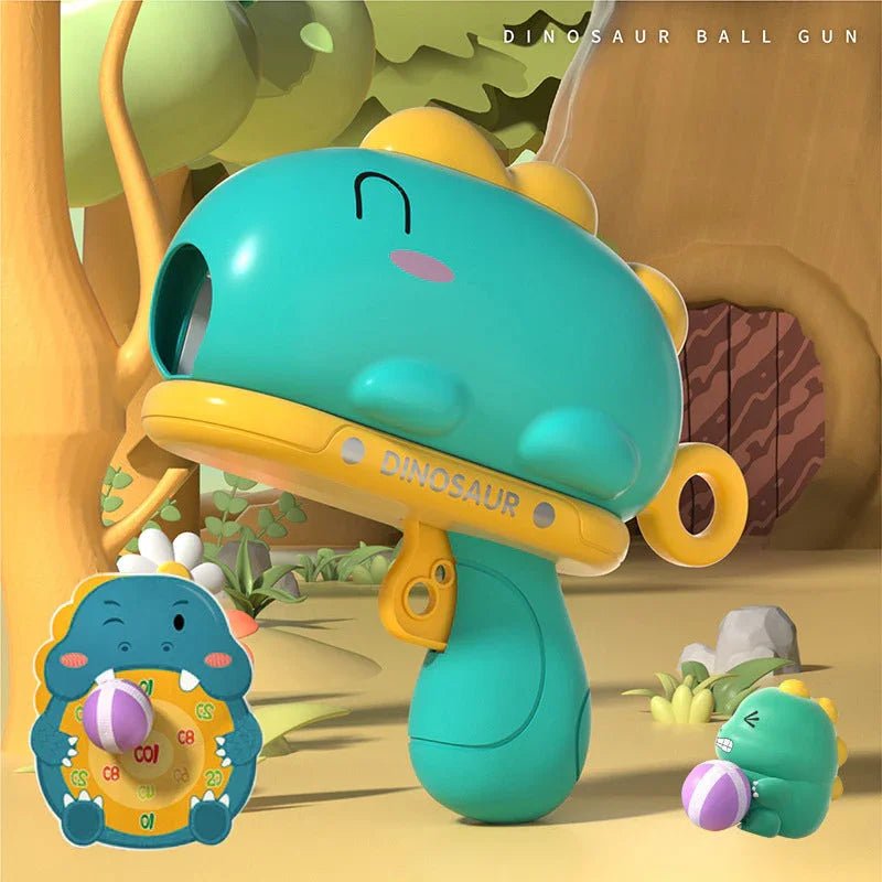 Dinozor Yapışkan Top Atma Oyuncağı Montessori Eğitici Oyun - MAKKA