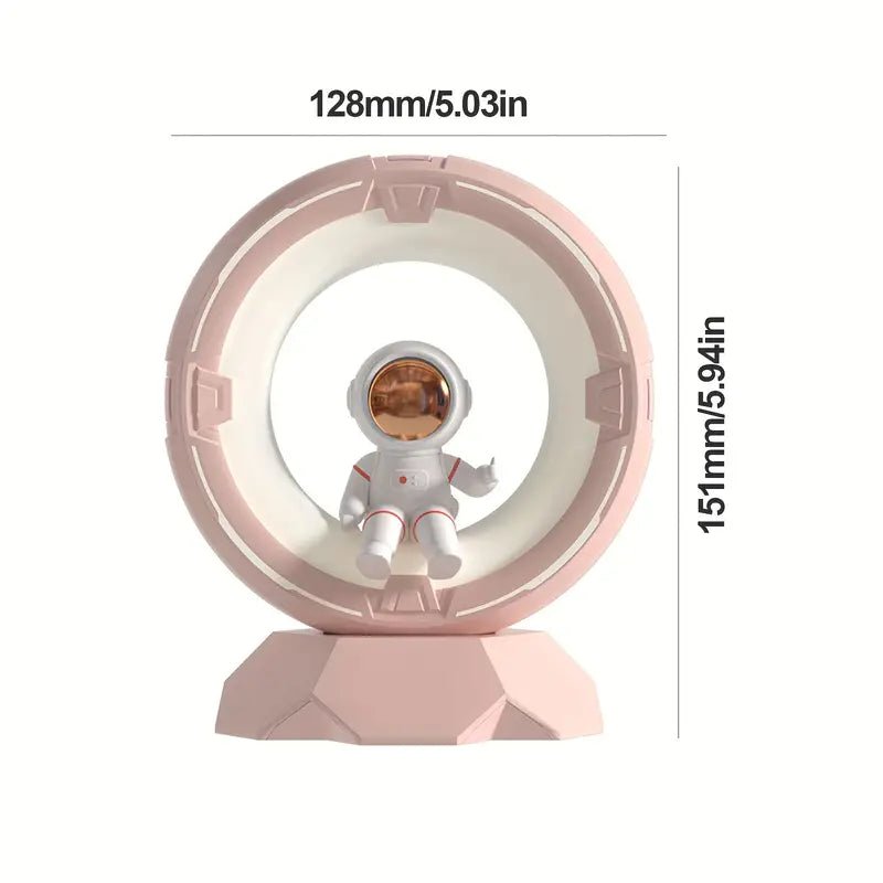 Dokunmatik Ayarlı Astronot Gece Lambası 4 Kademeli Parlaklık Dekoratif Masaüstü - MAKKA