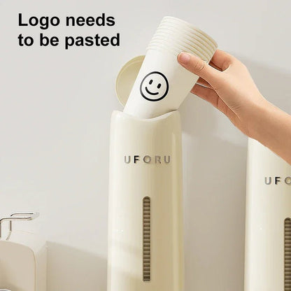 Duvara Monte Deliksiz Su Sebili Bardak Tutucu ve Çıkarıcı Askısı - MAKKA