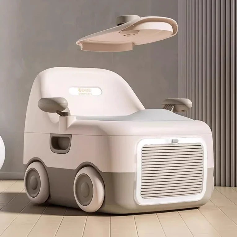 Ergonomik Çocuk Tuvalet Eğitimi Aparatı, Kız Erkek Çocuklar İçin Güvenli Destekleyici - MAKKA