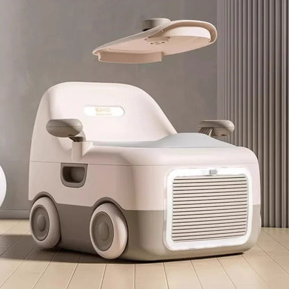 Ergonomik Çocuk Tuvalet Eğitimi Aparatı, Kız Erkek Çocuklar İçin Güvenli Destekleyici - MAKKA