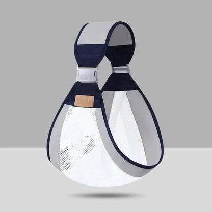 Ergonomik Pamuk ve File Sling Bebek Taşıyıcı - Montessori - MAKKA