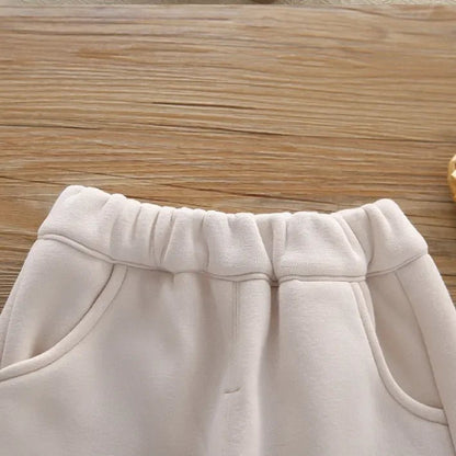 Erkek Çocuk 3 Parça Kış Takımı Kapüşonlu Sweat Şişme Yelek - MAKKA