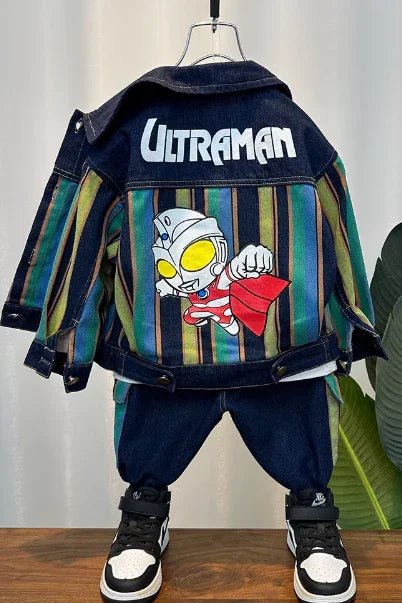 Erkek Çocuk Denim Ceket ve Kot Pantolon 2 - 7 Yaş Rahat - MAKKA