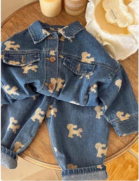 Erkek Çocuk Kot Ceket ve Pantolon Takım 2 - 6 Yaş - MAKKA