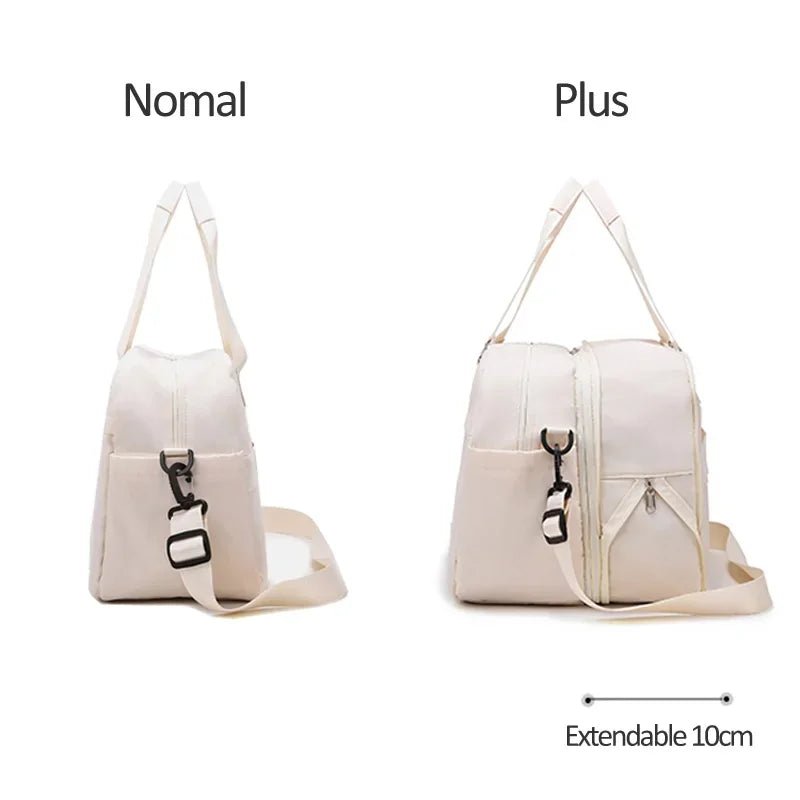 Geniş Uzatılabilir Seyahat Omuz Çantası Çok Katmanlı Duffle Bag - MAKKA