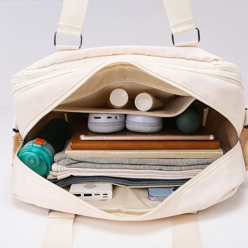 Geniş Uzatılabilir Seyahat Omuz Çantası Çok Katmanlı Duffle Bag - MAKKA