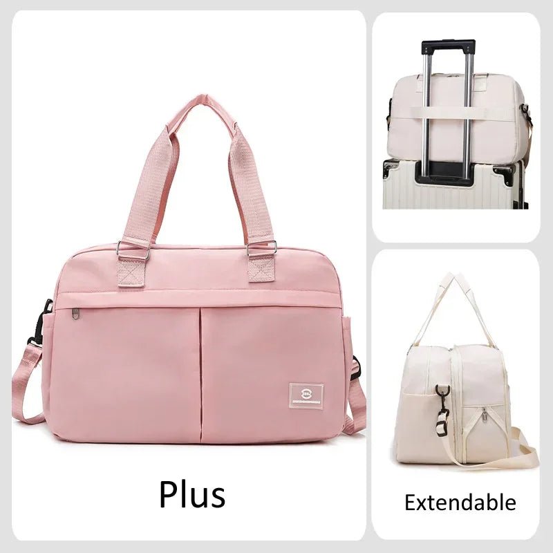 Geniş Uzatılabilir Seyahat Omuz Çantası Çok Katmanlı Duffle Bag - MAKKA