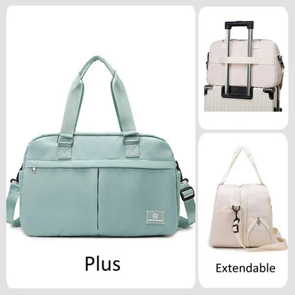 Geniş Uzatılabilir Seyahat Omuz Çantası Çok Katmanlı Duffle Bag - MAKKA